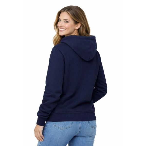 Bluza dresowa damska z kapturem kolor granatowy roz.L